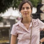 Marjorie Estiano como Cora na primeira fase da novela Império
