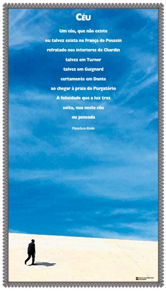 Poema poster - Francisco Alvim
